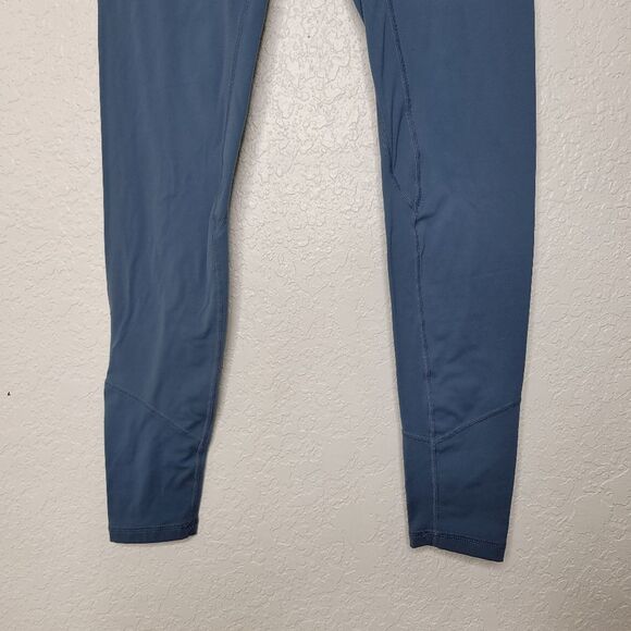 Three Nails Size S Teal Blue Athletic Buttery Soft Pull-On High Rise Leggings - Picture 3 of 7